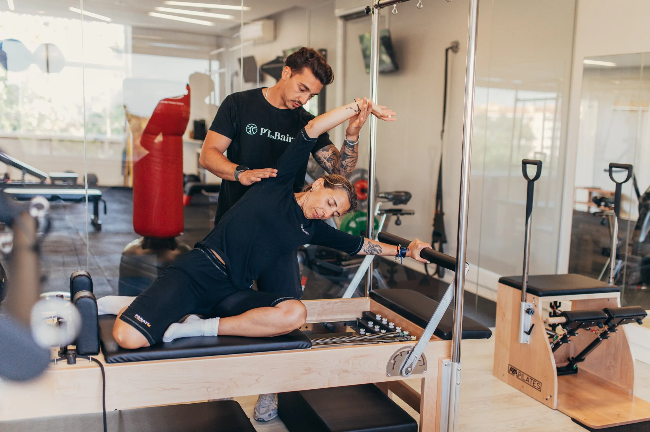 Equipamentos de Pilates Reformer premium em Lisboa
