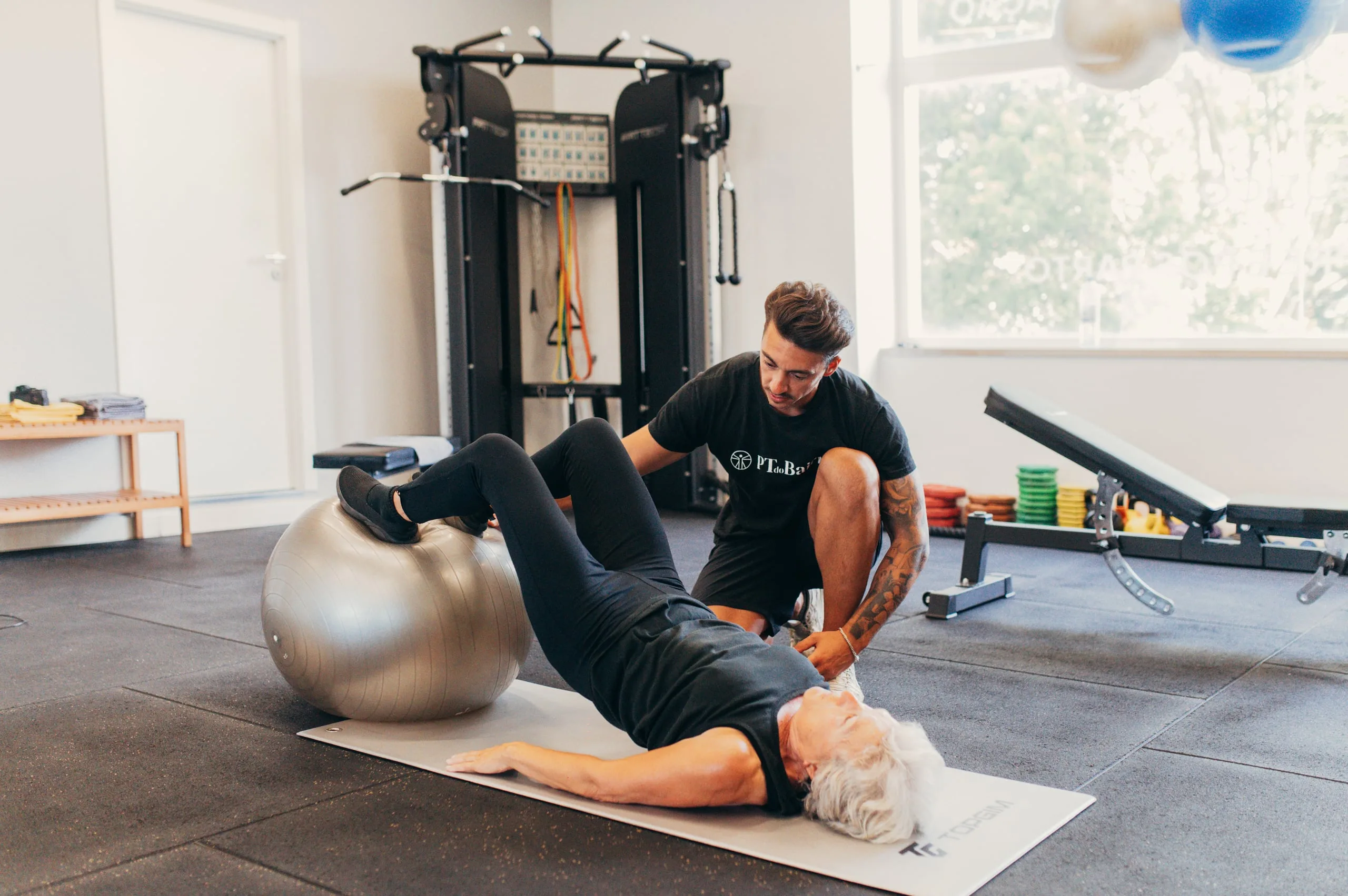 Treino de retorno seguro ao movimento após fisioterapia