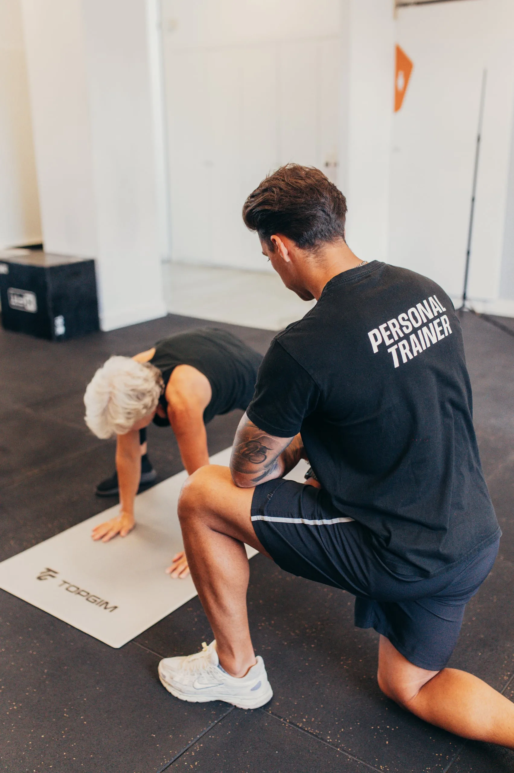 Acompanhamento individual de Personal Trainer em reabilitação